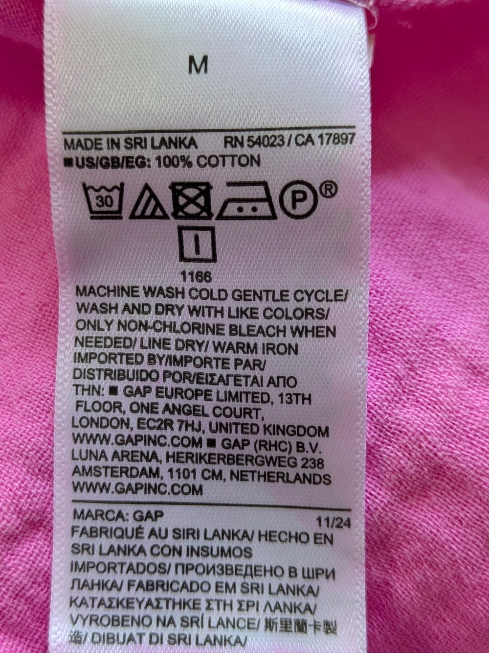 GAP Cotton Gauze Dolman Shirt - Picture 5 of 5